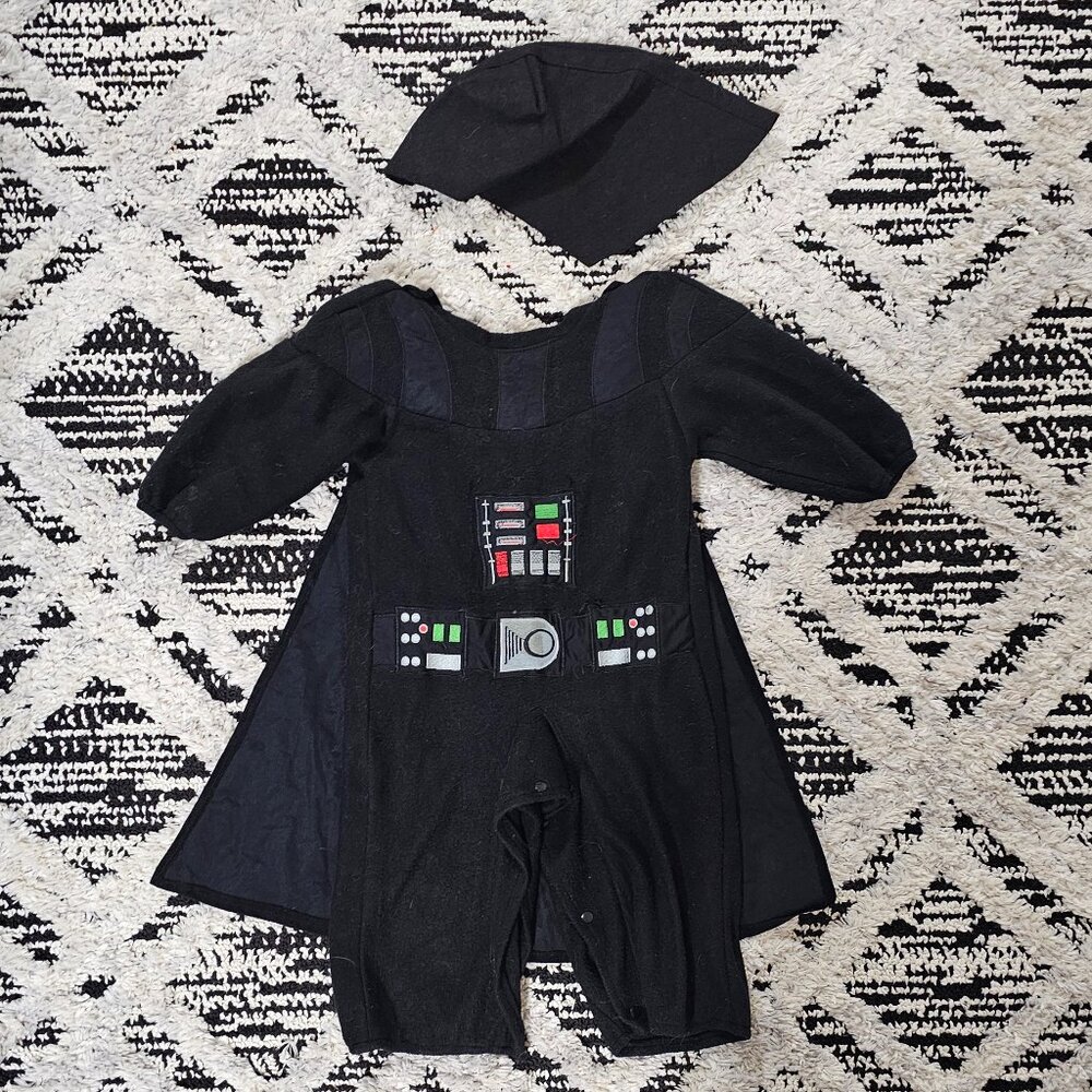 Star Wars Darth Vader Toddler Halloween Costume 2 piece Set